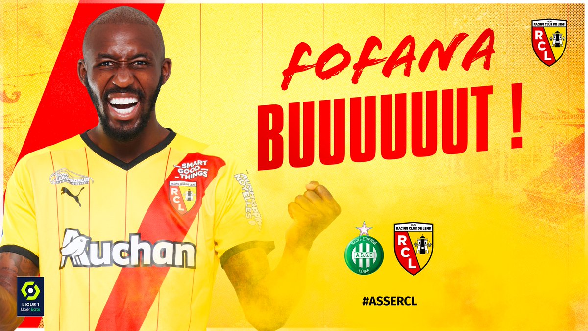 RCLens's tweet photo. 90‘+5 (1-2) ⚽️ MONSIEUR SEKO FOFANA !!!! Après un festival de dribbles côté droit, le capitaine artésien enroule une magnifique frappe pied droit et accroche la lucarne de Bernardoni ! Phé-no-mé-nal but de captain Seko qui sauve une nouvelle fois les Sang et Or !!

#ASSERCL https://t.co/uzFW4Dfc1D