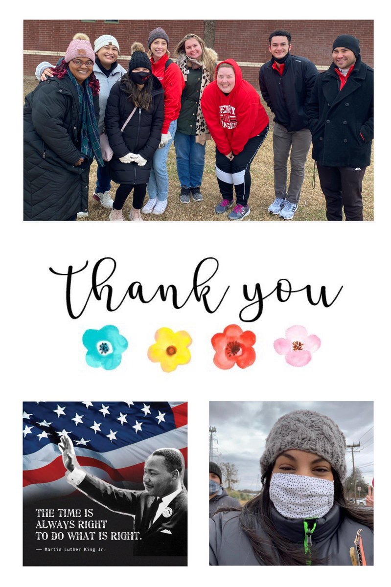 MrsCisnerosCFB's tweet photo. Thankful for these amazing Perry peeps that joined our Eagles at the MLK parade this morning!! Great time, great people, great event. Student pics coming soon! โค๏ธ๐ฆ
#PerryFamily #ConstructingGreatness #WatchUsSoar #mlk2022 #cfbisd #cfbproud @DrChapmanCFBISD @CFBISD @PutterRenee https://t.co/VK3gYc9OV5
