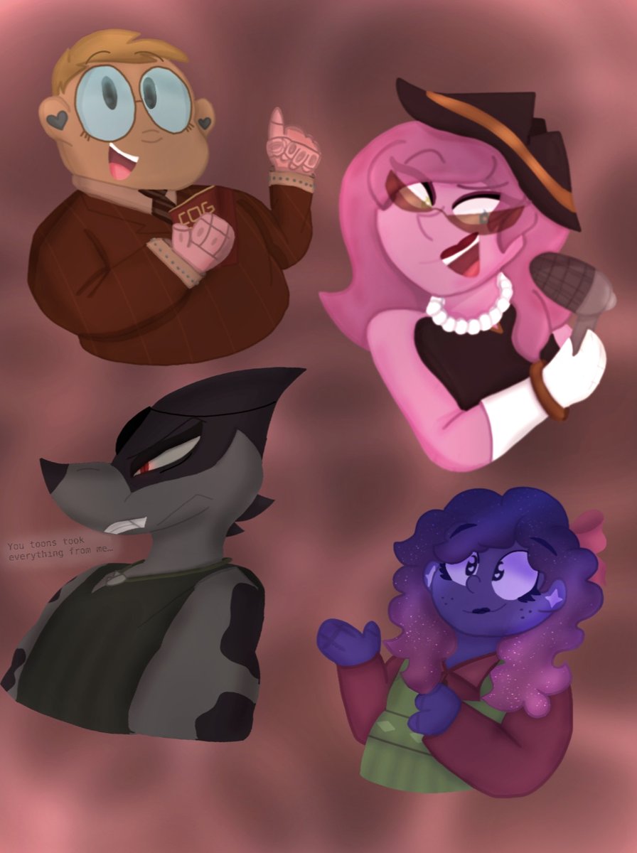 ChillzBean's tweet photo. ⚙️Coggos⚙️
#toontown #cog #flunky #mingler #loanshark #coldcaller https://t.co/KlTXccbYSY