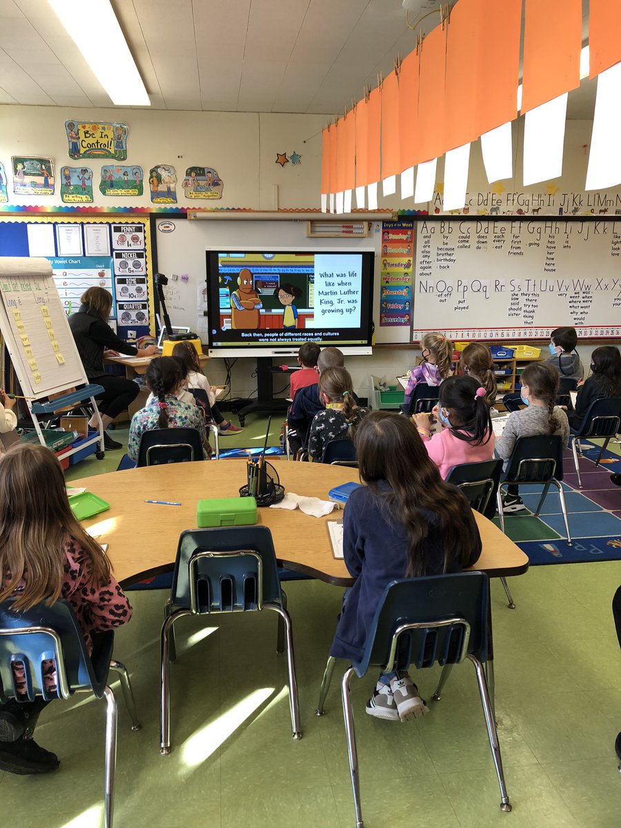 QRSCorrigan's tweet photo. 1BC learning all about Dr. Martin Luther King Jr. @qrbryant https://t.co/JIhmznIJqj