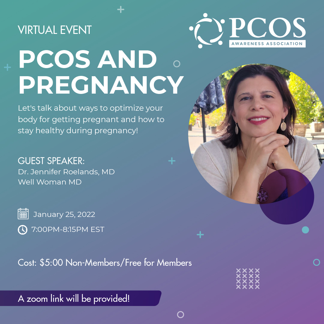 PCOSAA's tweet photo. Register today! Virtual Event | PCOS and Pregnancy
Let's talk about ways to optimize your body for getting pregnant and how to stay healthy during pregnancy!
Link in Bio! π
#pcos #pcosaa #pcosandpregnancy #pcosevent #resources #virtualevents #events https://t.co/vWjM3ajHj0