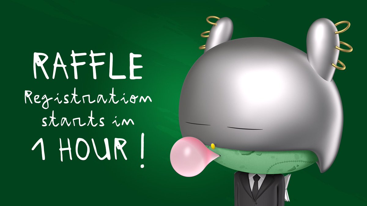 LilHeroesNFT's tweet photo. 1 HOUR LEFT LIL’HEROES! THINGS ARE GETTING SERIOUS! GET READY! ⚡️

The RAFFLE REGISTRATION opens tonight at 7PM UTC, for 12 hours on https://t.co/EHbuiIxKdu 

The MINT is on SUNDAY 16.01 at 7PM UTC. 

May the luck be with you!⚡️ https://t.co/nOIVmOoSyl