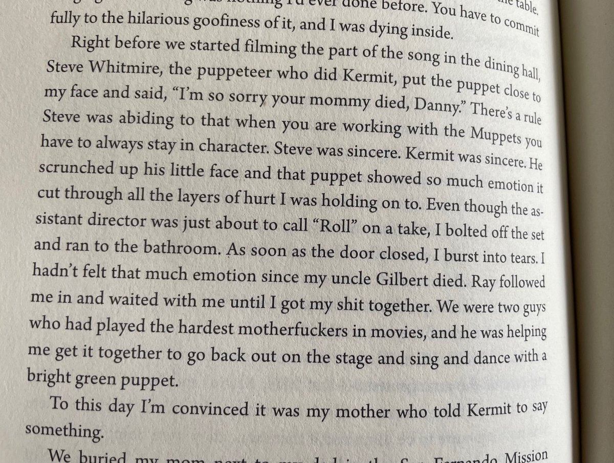 When Danny Trejo found out his mom died, he was consoled by Ray Liotta and Kermit The Frog