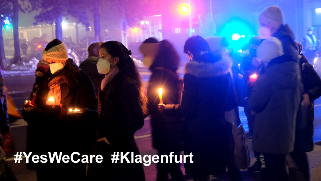 #YesWeCare #Klagenfurt #YesWeCareKlagenfurt #Celovec #Lichtermeer