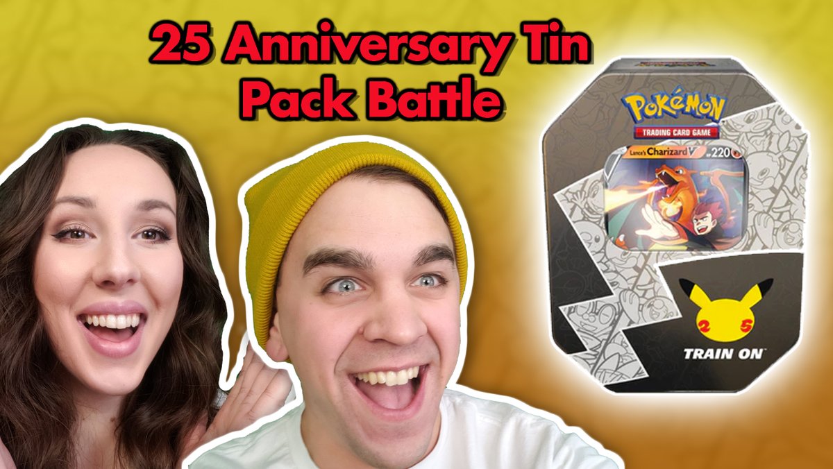 Chris_Cards_YT's tweet photo. Pokemon Celebrations Lance's Charizard V Tin Opening!
https://t.co/AnSWmTz7M9
We open cards- Every Saturday 12:00pm CST
#Pokemon #Charizard #Celebrations #PokemonTCG #MysteryBox #WOTC #NewHobby #MysteryMail #TCG #MailDay #VintagePokemon #Vintage #pokemonCards https://t.co/tlQYB1jbBZ
