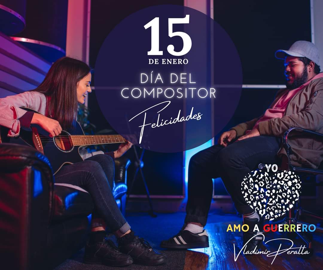 vlackper's tweet image. ❤Hoy celebramos a todos los compositores de nuestro Estado de Guerrero. Felicidades por su talento y aquellos que han hecho posible a través de su voz enamorarnos con estas melodías. 🐯

📎Vladimir Peralta.