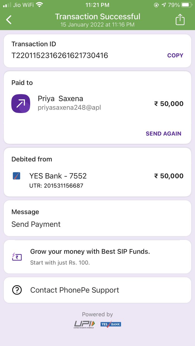 Crypto935's tweet photo. @cz_binance Sir i was depositing 50,000 INR and I deposited on time but didn’t receive USDT because seller did not confirm the payment. I personally send screenshots to the seller but still they can’t reply. Please fix this issue as soon as possible. https://t.co/aDIZOGxdPh