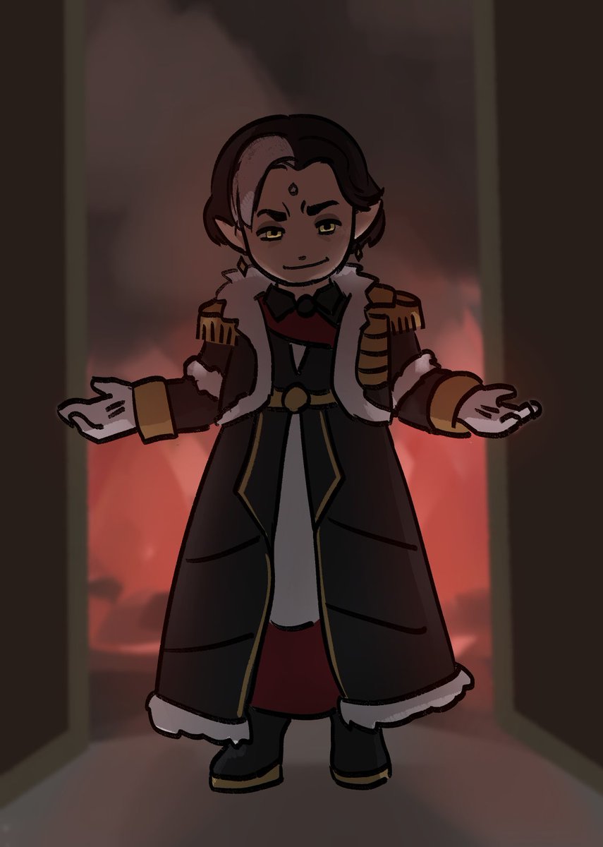 KingKryptid's tweet photo. Behold, Emet-Squelch
Shadowbringers au where everything is the same except emet selch is lalafell #ffxivart https://t.co/Iwqf2fkSWc
