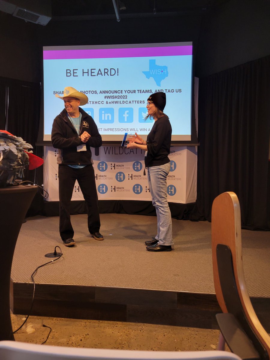 So proud to have a fellow UTSWer <a href="/pozkarine/">Karine Pozo</a> as mentor! #wish2022 <a href="/txhcc/">Texas Healthcare Challenge</a> <a href="/HWildCatters/">Health Wildcatters</a>