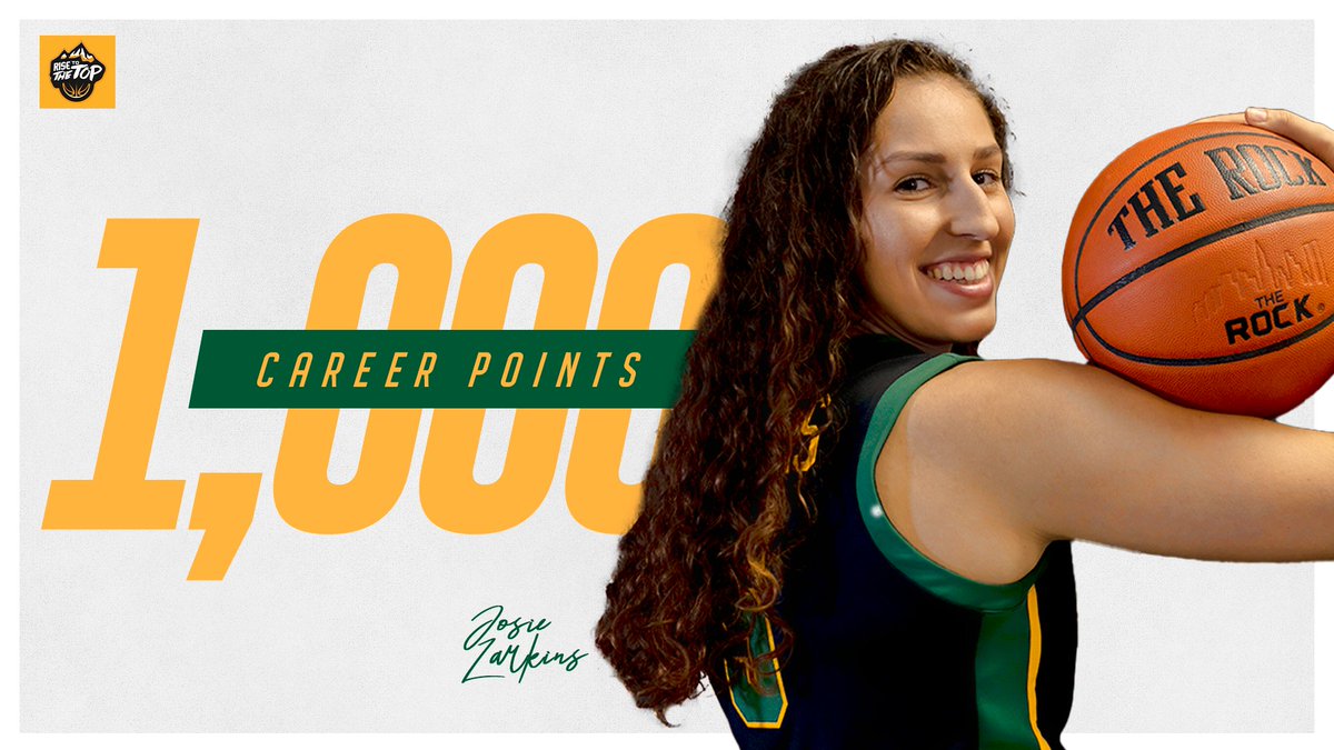 Congratulations to graduate guard @josielarkins_xo! With those two made free throws she has become the 23rd player in program history to reach 1,000 career points.
#ThisIsVermont | #AEHoops
