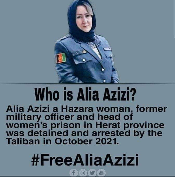 EHazaristani's tweet photo. عالیه عزیزی کجاست؟؟؟
#FreeAliaAzizi https://t.co/ijrbXdKGSi