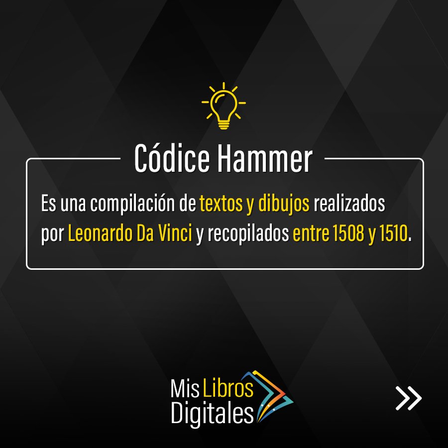 MisLibroDigital's tweet photo. El Códice Leicester (o Código Leicester o Codex Leicester), también conocido como Códice Hammer es uno de los libros más caros de la historia. #sabiasque #libros #conocimiento #literatura https://t.co/EabMqgMjSV