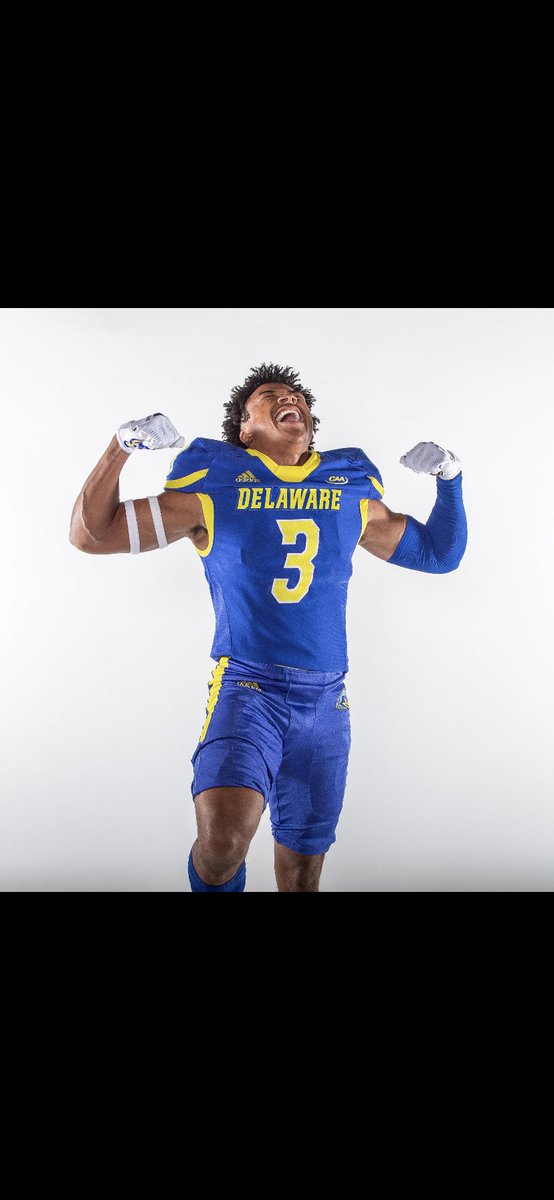 jalynwitcher03's tweet photo. After an amazing visit, much prayers  and a humbling conversation with my family, I would like to say I will be continuing my academic and athletic career to the University of Delaware!!🔵🟡 Go BlueHens!! #blessed #Prayers @ryancarty10 @coachcbuckner @SamWitcher_ @Toya3Wb https://t.co/mpvv6wNkC5