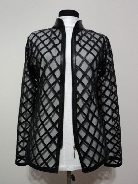 leafjacket's tweet image. Woman Genuine Leather Jacket for Women Lambskin Zipper Short Handmade Lightweight Meshed Tulle All Colors Sizes Soft Real Skin @ 
etsy.com/shop/leatherle…