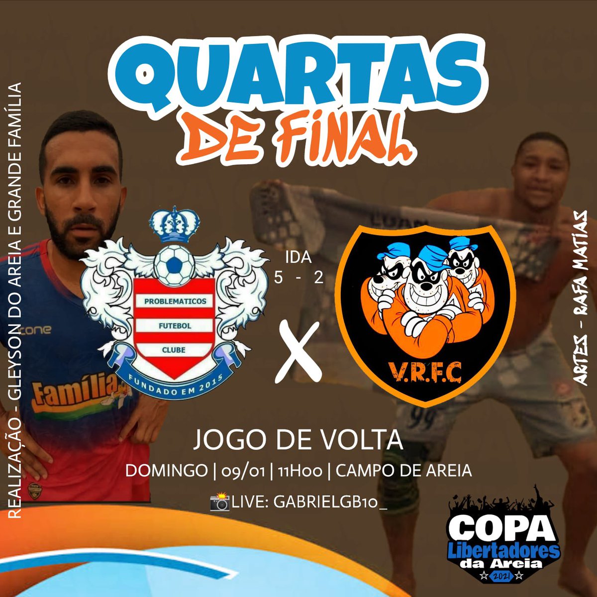 Problematicos15's tweet photo. Amanhã tem Problemáticos em campo. Independente da vantagem vamos com os pés no chão em busca de mais um passo que é a Semifinal 🔴🔵

#SomosProblemáticos ❤️
#FamíliaProblemáticos 💙 https://t.co/6t23LWb7dW