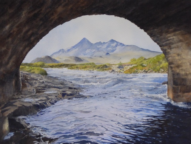 #Watercolour #painting sold today <a href="/CromfordGallery/">Cromford Gallery</a>. Thank you to the gallery, and of course the buyer!