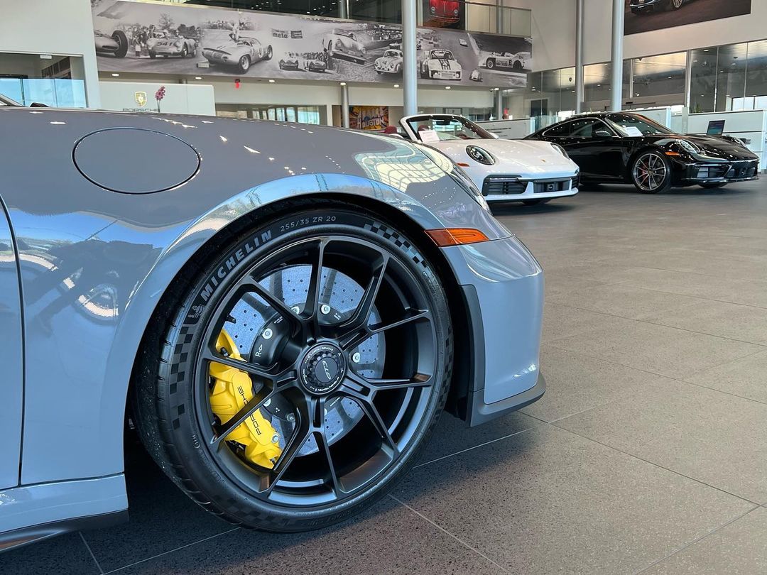 North America's first Paint-to-Sample China Grey 992 GT3