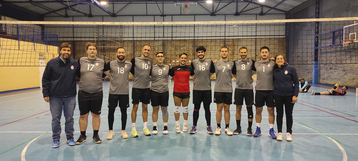 1AM CD Salesianos 3-2 CV Otiñar  (20-25/ 25-20/ 14-25/ 25-22/15-13) <a href="/FAVB_/">FAVB</a>