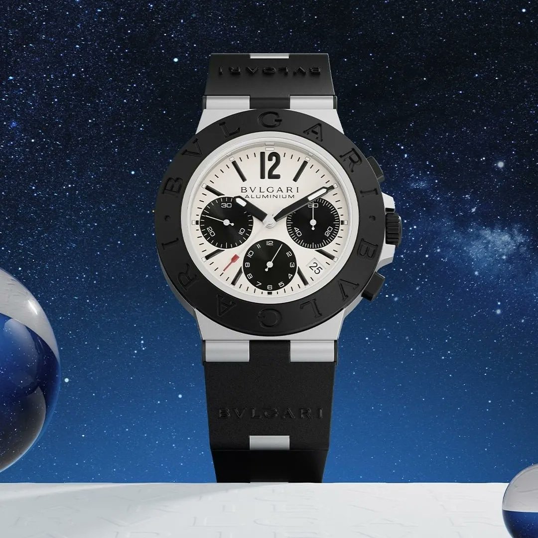 PONSiBARTUMEU's tweet photo. Emblemàtic BVLGARI ALUMINIUM...
.
El rellotge esportiu de luxe fet d'alumuni i titani. Una reedició de la icona pionera creada el 1998.
. 
Rebés 5 and Meritxell 97, Andorra La Vella
. 
Carlemany 64, Escaldes-Engordany 
. 
https://t.co/ksZMFW5D71 https://t.co/BRk3yv46xx