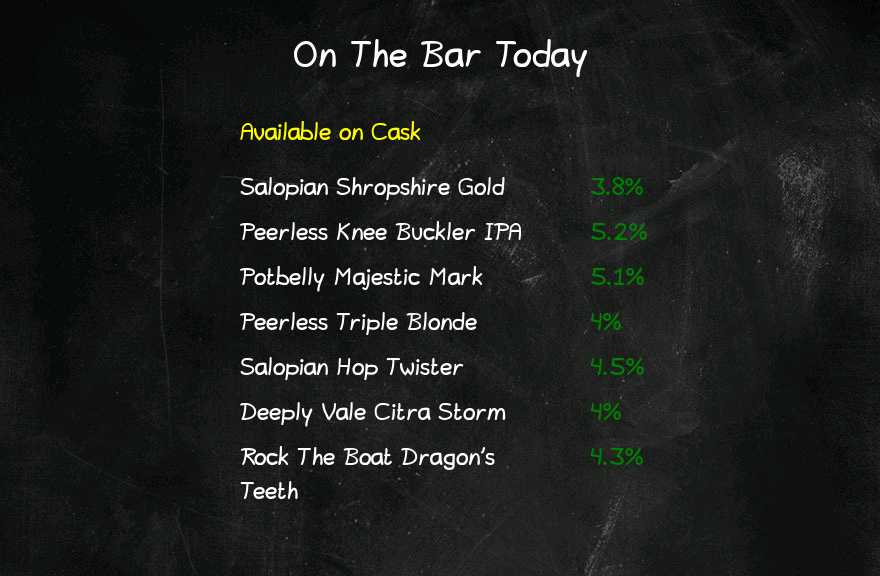 Grasshopper Micropub (@the_grasshopper) on Twitter photo SATURDAY NIGHT <a href="/the_grasshopper/">Grasshopper Micropub</a>
Beer Board: bit.ly/2Npxu9L
<a href="/SalopianBrewery/">Salopian Brewery</a> @peerlessbrewing <a href="/PotbellyBrewery/">Potbelly Brewery</a> <a href="/DeeplyVBrewery/">Deeply Vale Brewery</a> <a href="/RockTheBoatAle/">RockTheBoat Brewery</a> <a href="/SPortWLancCAMRA/">Southport & West Lancs CAMRA</a>
#RealAleFinder SATURDAY NIGHT <a href="/the_grasshopper/">Grasshopper Micropub</a>
Beer Board: bit.ly/2Npxu9L
<a href="/SalopianBrewery/">Salopian Brewery</a> @peerlessbrewing <a href="/PotbellyBrewery/">Potbelly Brewery</a> <a href="/DeeplyVBrewery/">Deeply Vale Brewery</a> <a href="/RockTheBoatAle/">RockTheBoat Brewery</a> <a href="/SPortWLancCAMRA/">Southport & West Lancs CAMRA</a>
#RealAleFinder
