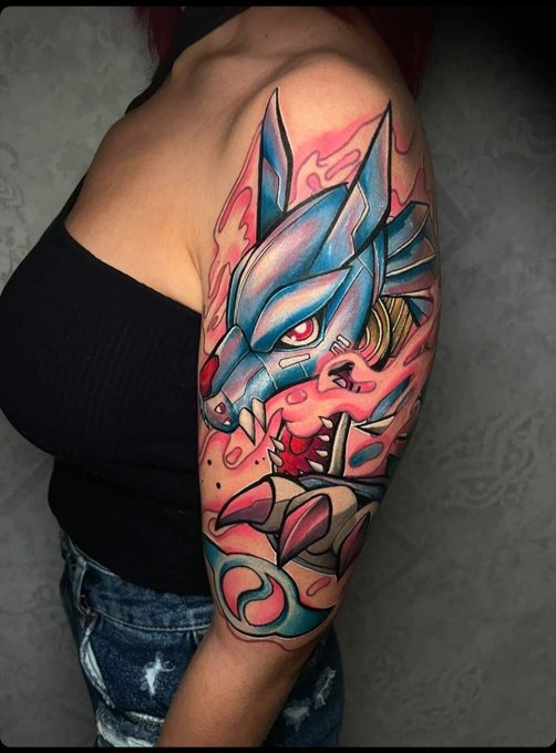 Finally got my dream tattoo ❤️🥰 https://t.co/xEYsrhyqx1