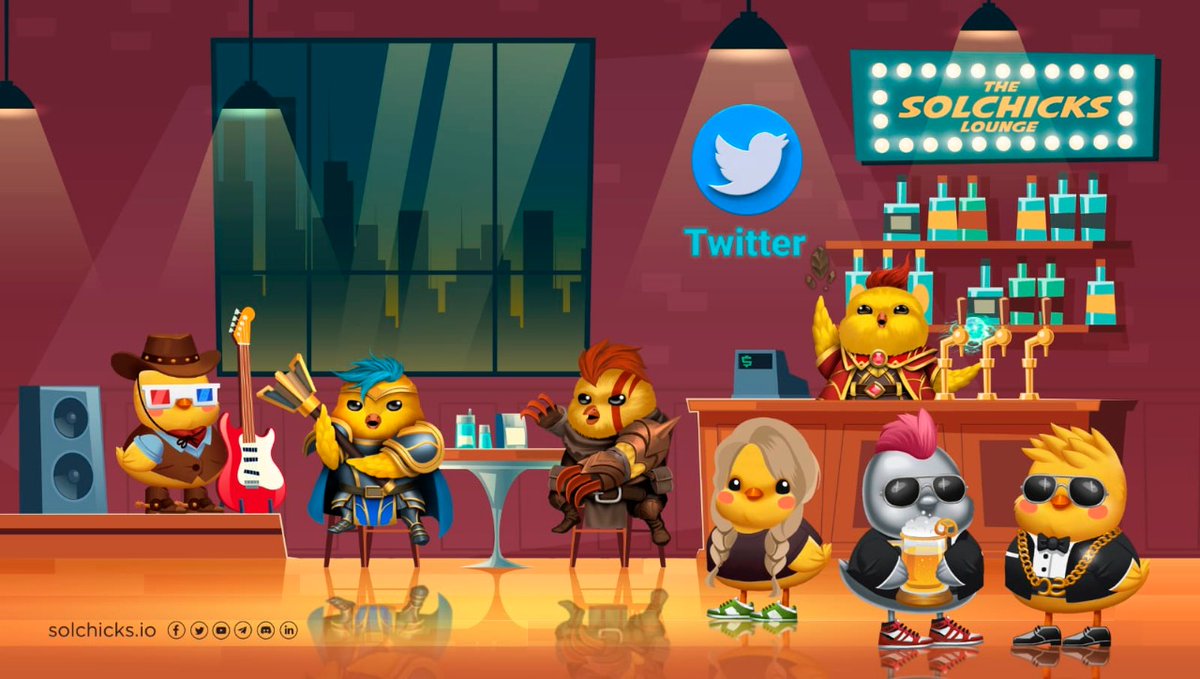 artisse_ai's tweet photo. #SolChicksFam 🐥
We welcome you to join our #SolChicks Lounge #TwitterSpace at 11PM UTC!
Feel free to join, hang out and ask questions as we will be giving away $CHICKS tokens to the community 💛
See you there #Chickees! https://t.co/R5HtWhVuMN