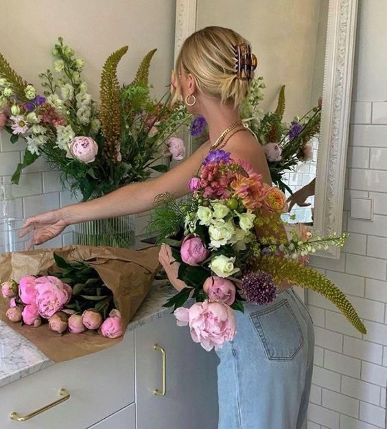flowers are a girl's best friend