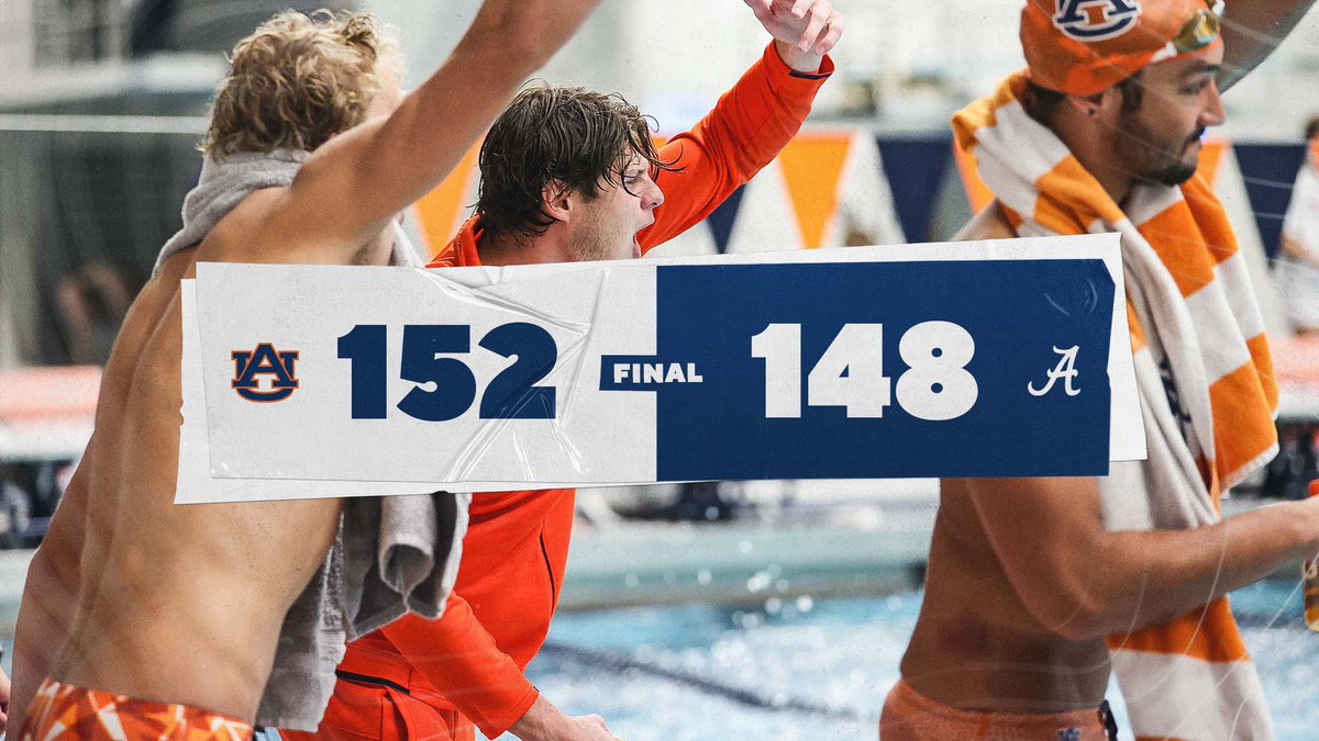 Starting 2022 with a top 15 road W at Alabama. Way to go, Auburn men! 🙌

#WarEagle