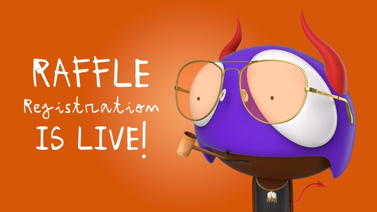 RAFFLE REGISTRATION IS NOW LIVE ON lilheroes.io/raffle/register ⚡️

THE RAFFLE REGISTRATION IS NOW LIVE FOR 12 HOURS. NOTE THAT THE MINT IS TOMORROW, SUNDAY 16.01 AT 7PM UTC. 

MAY THE LUCK BE WITH YOU! ⚡️