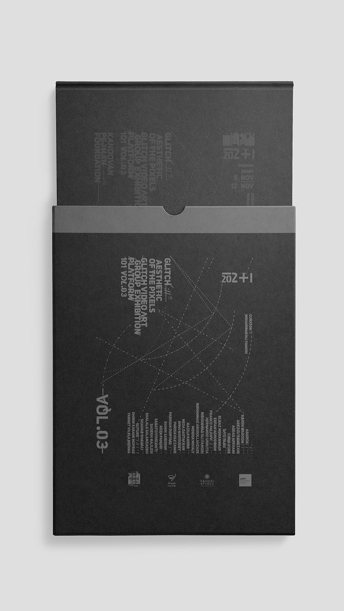 platform__101's tweet photo. The Limited Edition #GLITCH: PIXEL AESTHETIC #VideoArt Group Exhibition (Vol.03) #Book by #Platfor_101 including works of 27 international #artists. 

Curator: Mohammad Ali Famori 
In Collaboration with:
@ArtResearcher1 X FamoriStudio X Aleph Foundation https://t.co/Bg6t4OEC6y