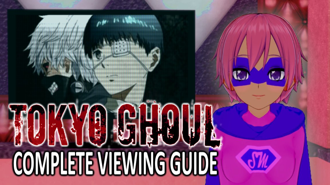 SupaMika's tweet image. Made a complete viewing guide for Tokyo Ghoul, tried to list basically every bit of media I could think of, and multiple viewing orders to choose from. Hope this helps some folks.
youtu.be/FPBJjJdVnqM 

#TokyoGhoul #tokyoghoul #viewingguide #anime #manga #Vtubers