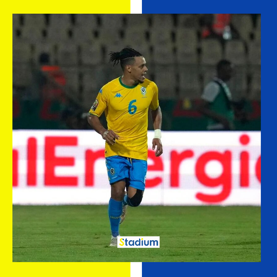 Stadium_ga's tweet photo. #StadiumHDM | #Gabon🇬🇦 1⃣🆚1⃣ 🇬🇭 Ghana : Vous avez élu Johann Obiang, meilleur joueur gabonais du match des #Panthères face aux Black Stars du Ghana. Bravo à Johann Obiang dont la performance hier vous a convaincu.  🏆🇬🇦🔥👏👏
#Stadium_ga #JohannObiang #TeamGabon https://t.co/Sh21eSaD7l