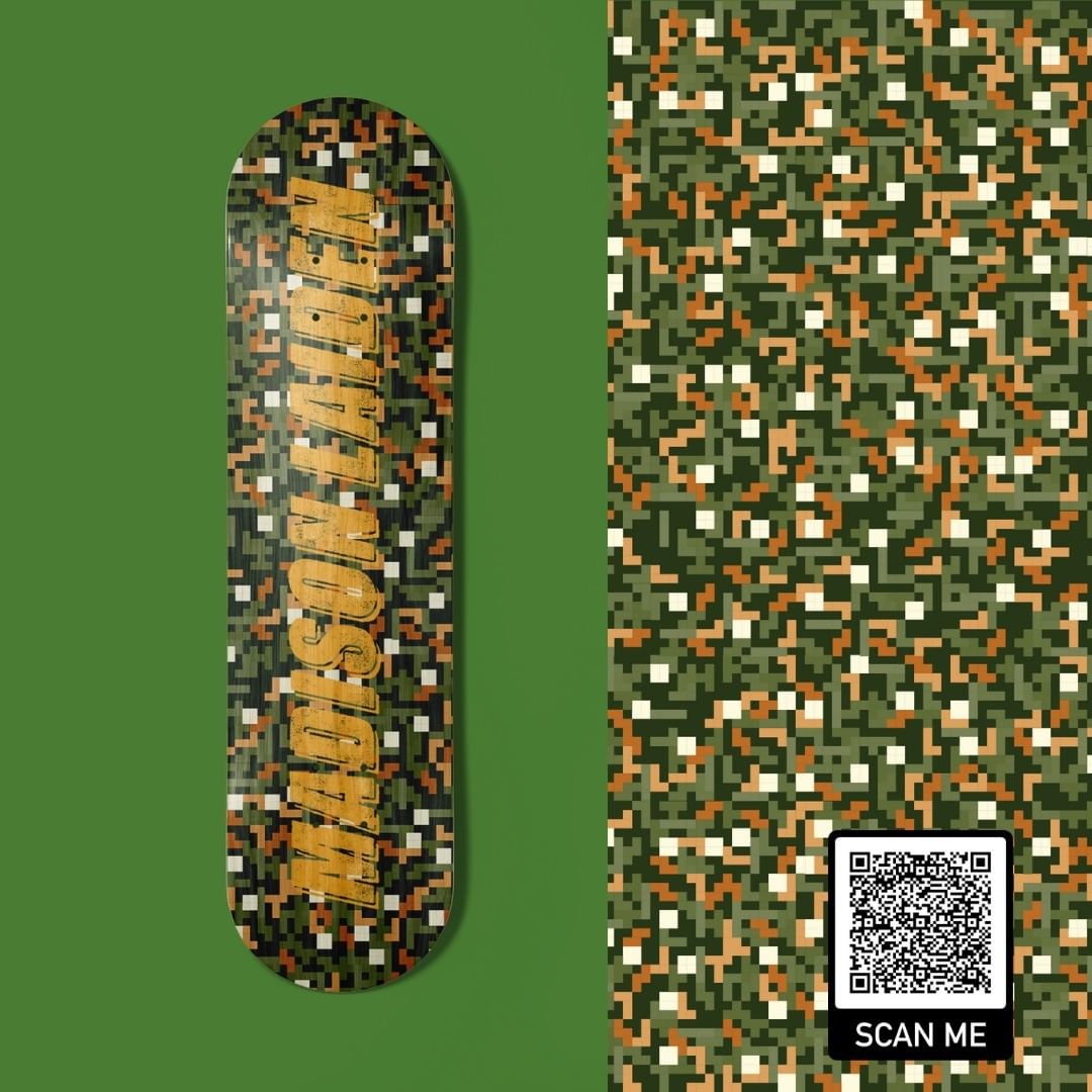Skateboard design using <a href="/madisonlaiden/">Madison Laiden 2.0</a> #generativeart

Crypto Cube Madness
Link👉 opensea.io/assets/matic/0…

#NFTshills #NFTdrop #NFTCommunity 
#nftcollectors #NFTCollection #NFTs
#NFTartist #NFTshilling #NFTGiveaway 
#cryptoart 
#codeart #creativecoding
#creativecodeart