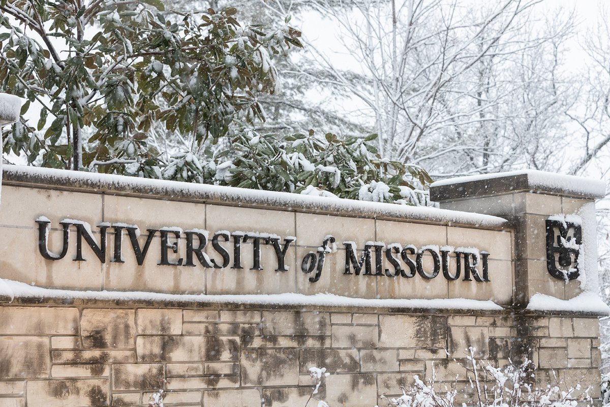 Mizzou's tweet photo. Magical ❄️ https://t.co/5HA5zY9ny2