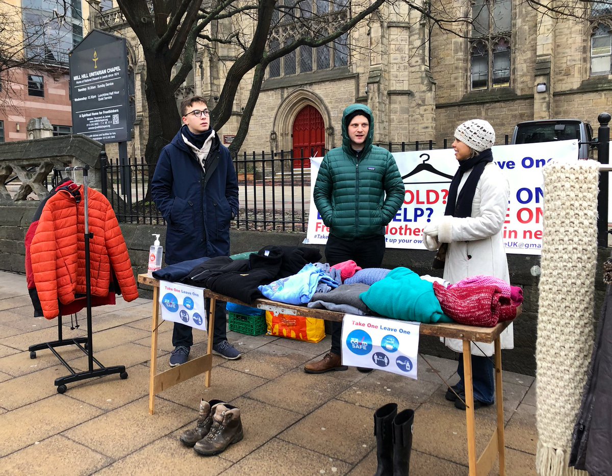 We were in Leeds City Square today for our first event of this year.
It was great to get set up again and the brrrutal cold brought plenty of visitors in need of some warmth.
#takeoneleaveone #keepleedswarm 
<a href="/StefSimanowitz/">Stefan Simanowitz</a> 
<a href="/Take1_Leave1/">TakeOneLeaveOne</a> 
<a href="/SeagullsPaint/">Seagulls Paint</a> 
<a href="/buynowtls6/">buynowtls6</a>