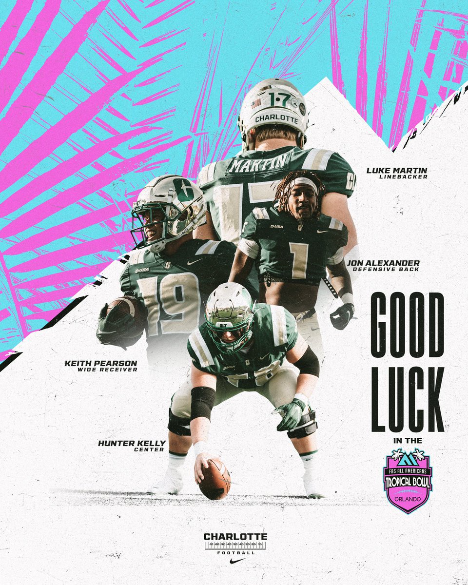 CharlotteFTBL's tweet photo. 704 to the 407…Good luck to our guys today in the @TropicalBowlUSA #GoldStandard https://t.co/ieHRUVrCbL