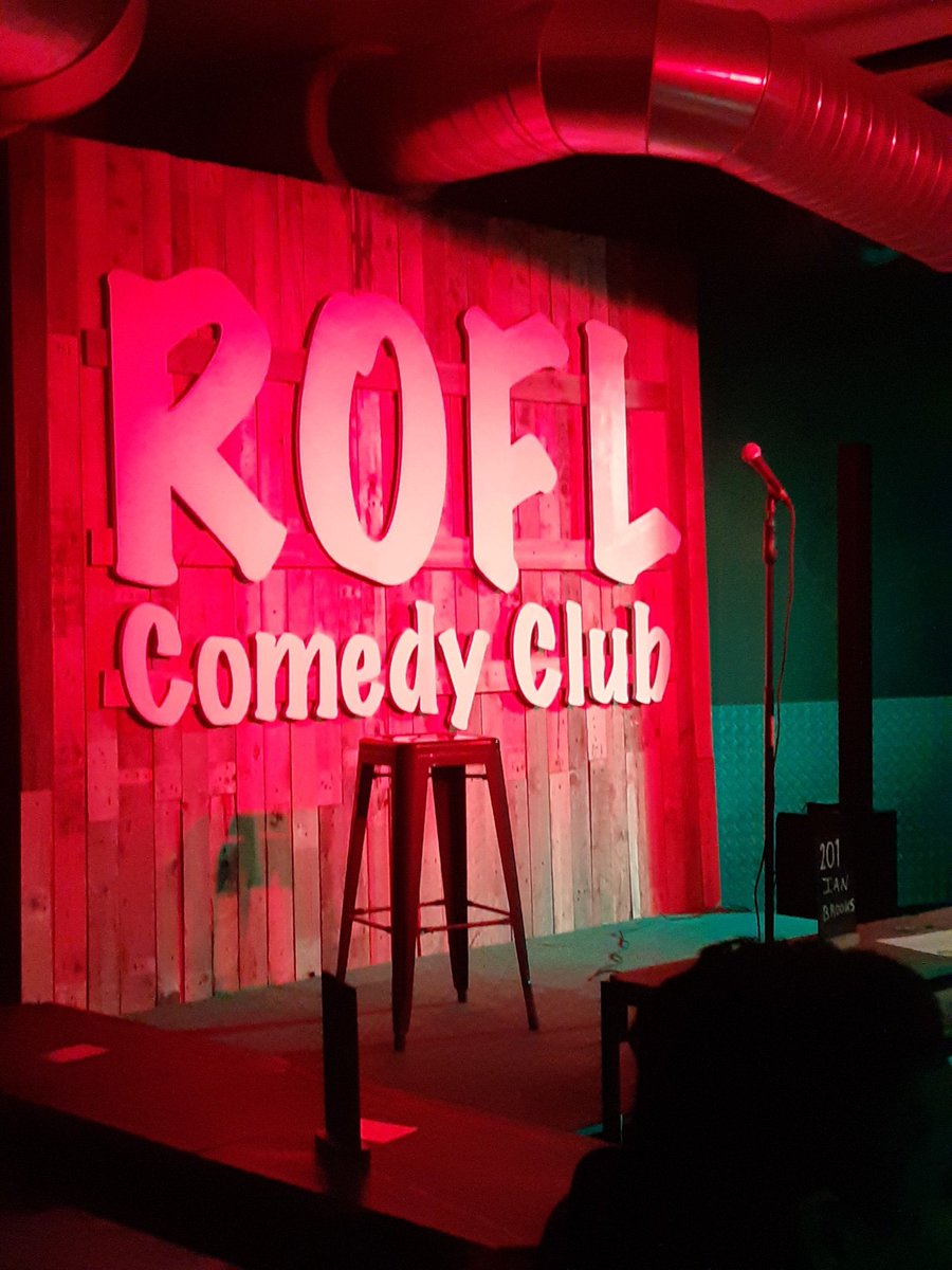 Trying the new loughborough comedy club.