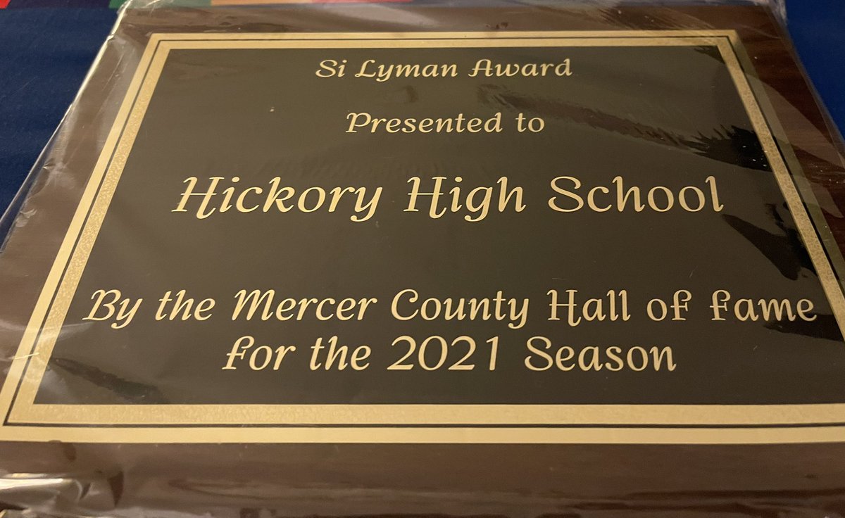 Mercer County HoF tweet media