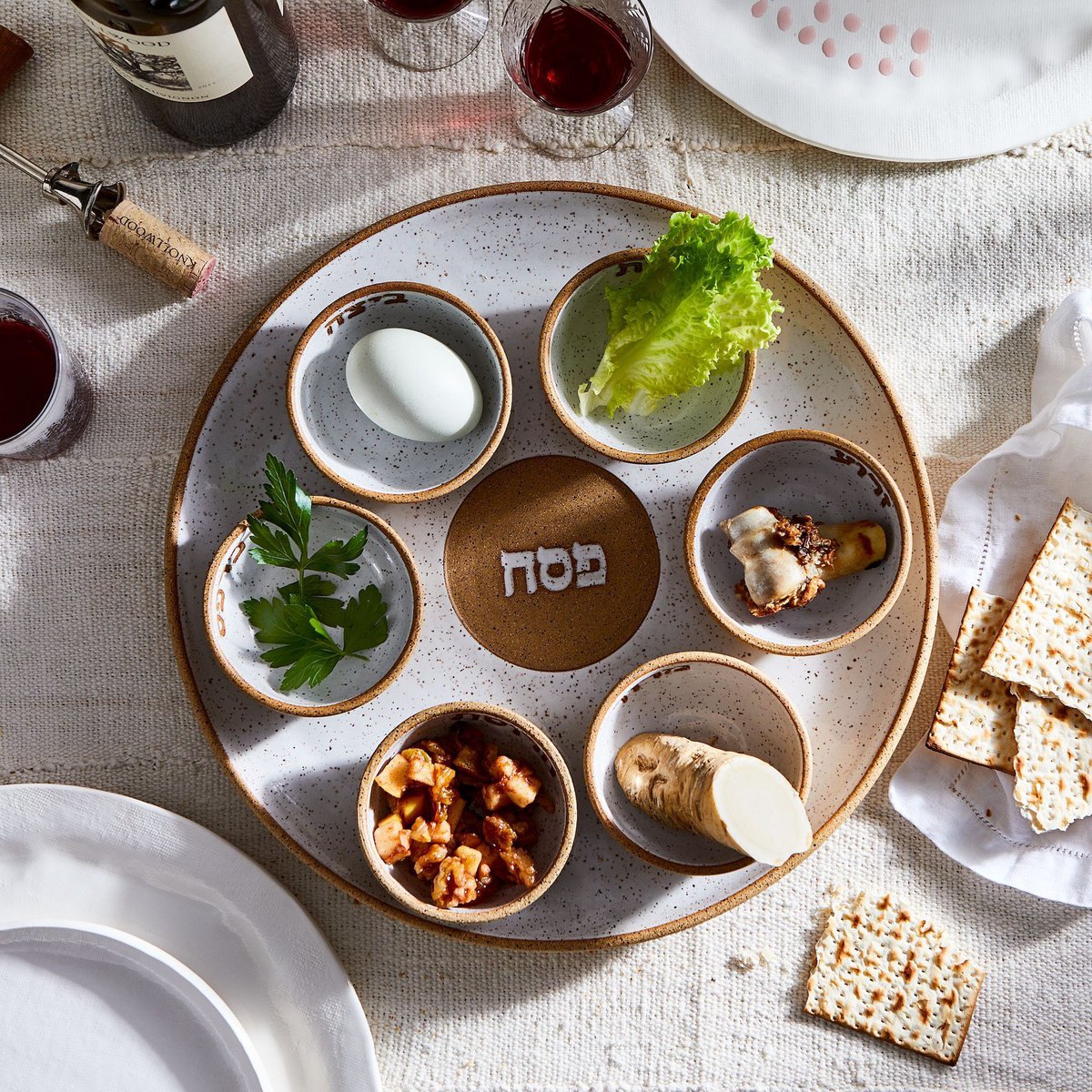 dowryregistry's tweet photo. A wonderful addition to elevate your Seder dinner this Passover. This wheel-thrown, ceramic, stoneware Seder plate will become an instant family heirloom! 

Created by Brooklyn-based artist Rachael Scharf, she infuses modern elegance into this timeless treasure. ORDER by Feb 28! https://t.co/dEnmdz0nDJ