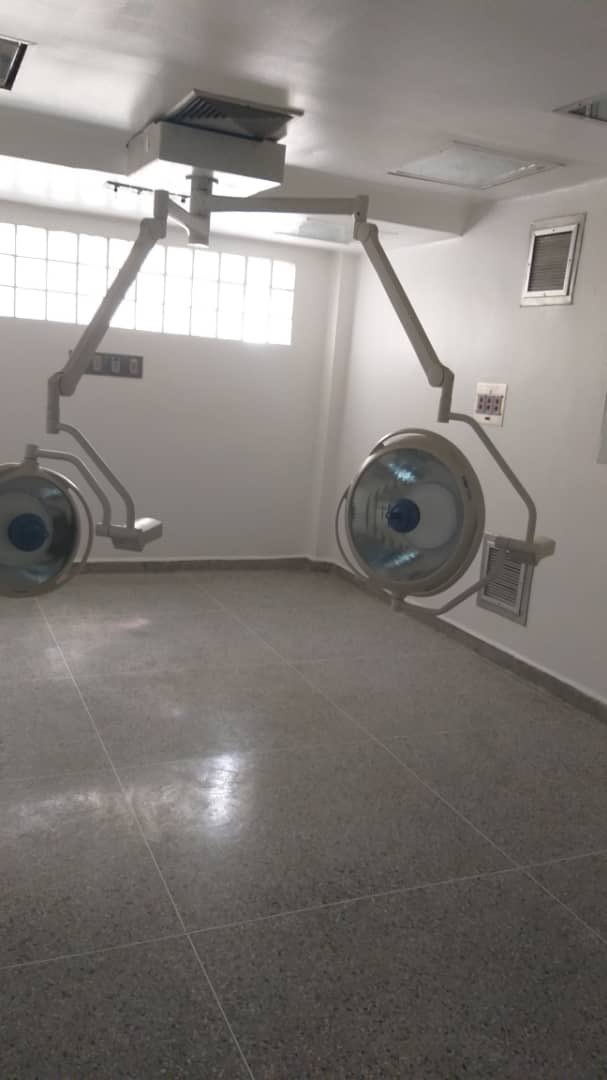 Vean como está quedando la Sala de Parto del @HospitalUAMP. Casi lista.