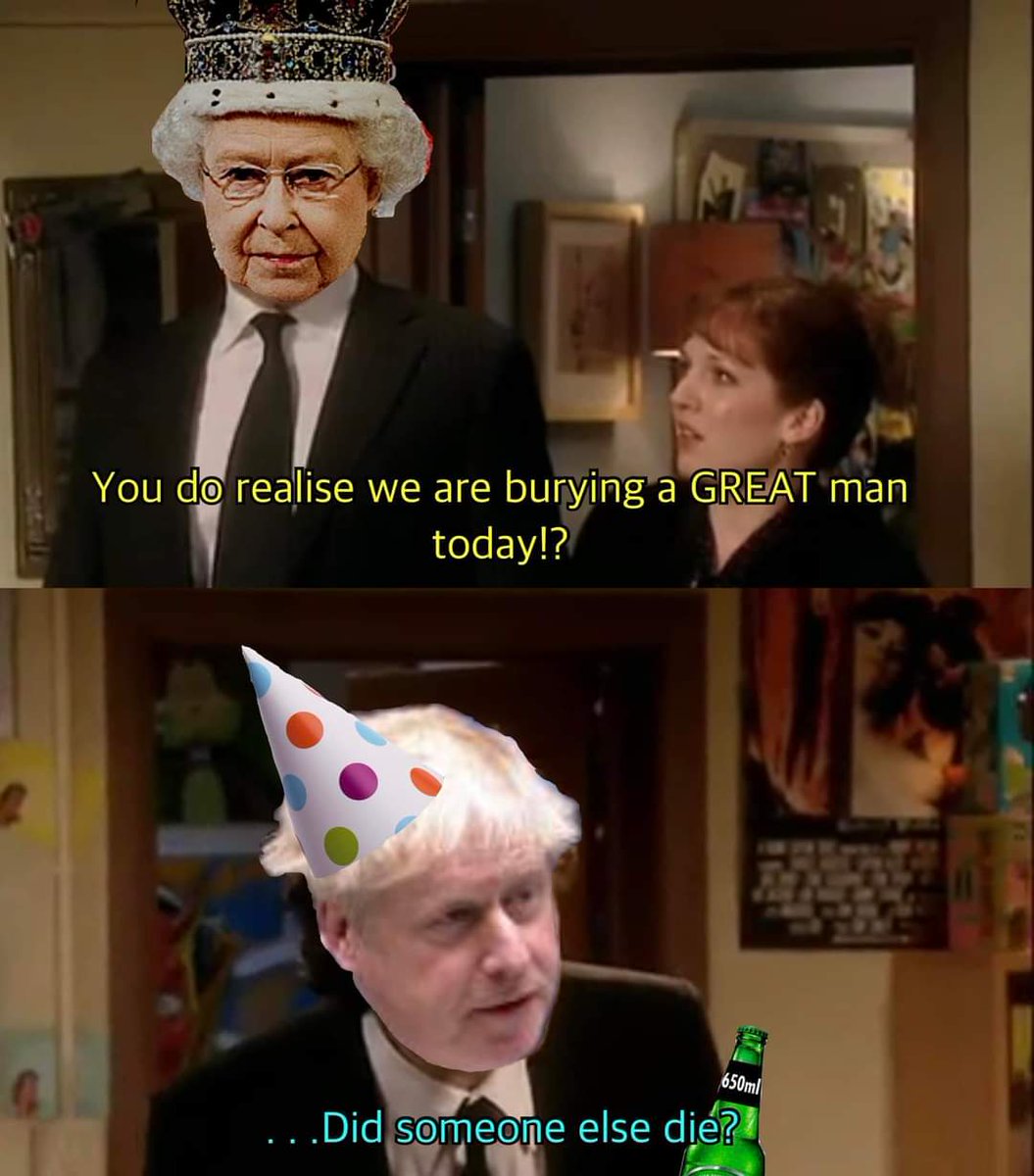 ToriesFuckOff's tweet photo. Remember when an old woman sat alone to bury her husband of decades and @BorisJohnson wanted to be a cunt and get pissed with his work buddies? Because we do.
#ToriesPartiedWhilePeopleDied #BorisJohnsonMustGo #ResignBorisJohnson #DowningStreetParty #ToriesOut #GoFuckYourselfBoris https://t.co/NwKt7OJHlG