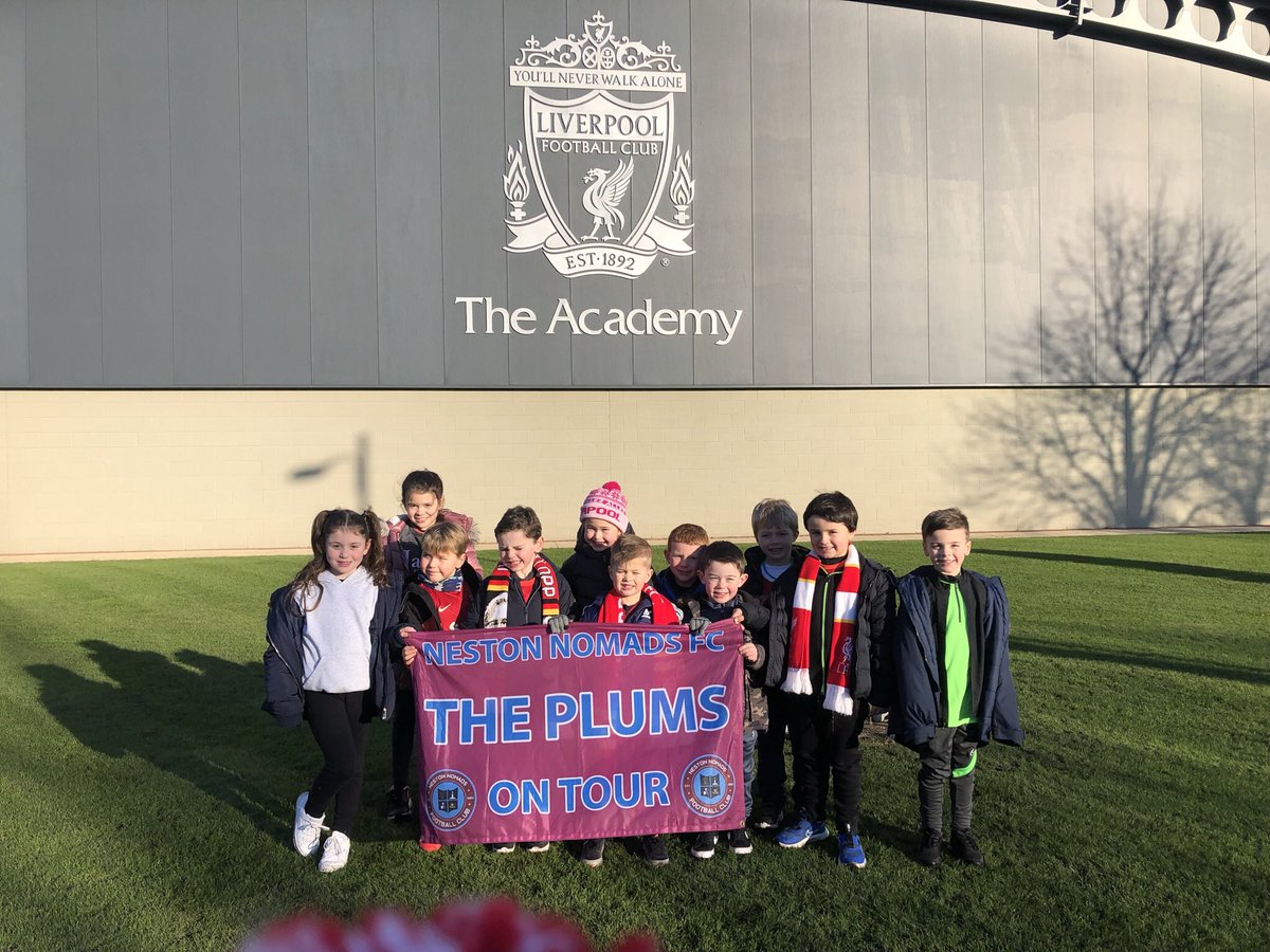 NomadBuccaneers's tweet photo. @NomadBuccaneers visit to the @LiverpoolFC Academy today to watch the under 23 derby 🔴🔵 #Nomads #BuccsOnTour https://t.co/xYe0DPvegR