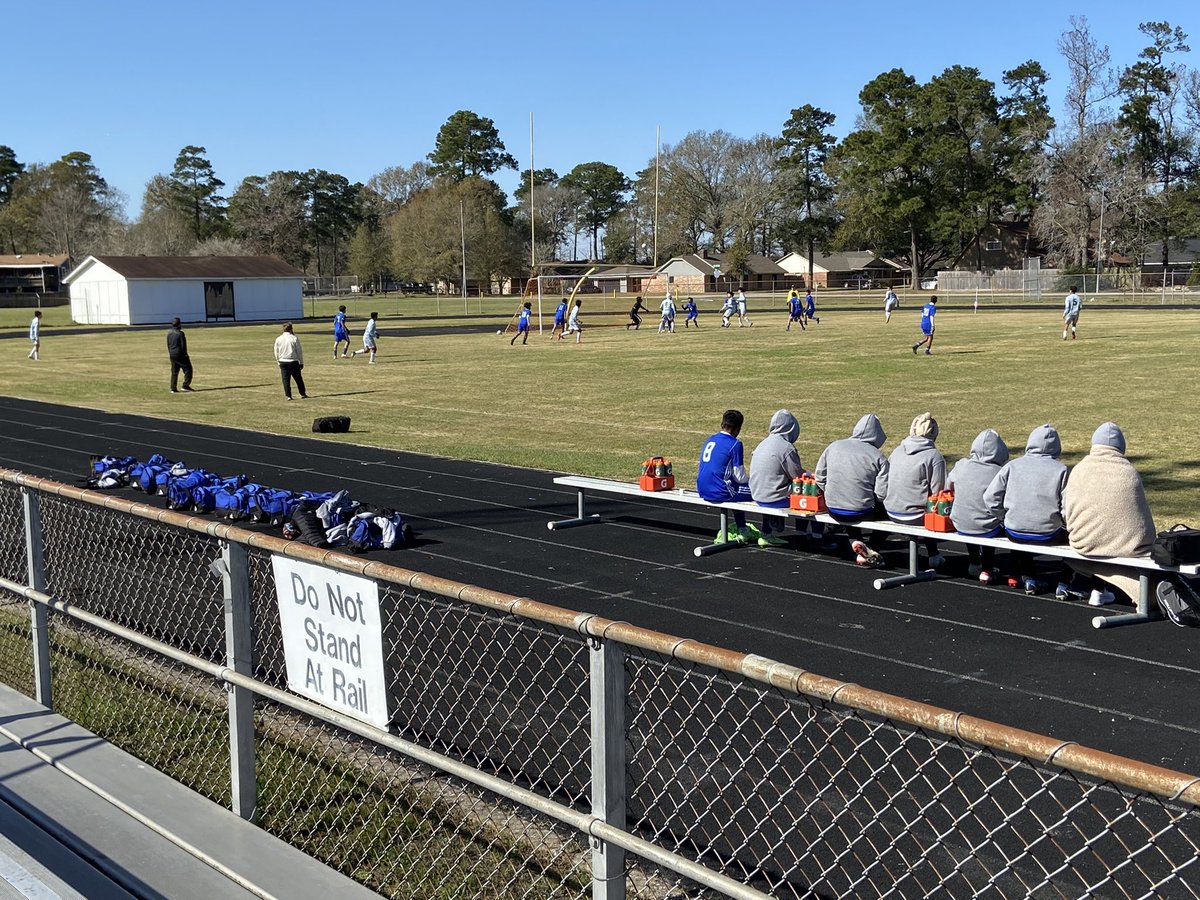 Jonathan Elton (@eltonjm66) on Twitter photo Royal 5-2 Liberty @ Half Time
Jack Spence Stadium
Huffman Tournament
Royal were 4-0 up after 9 minutes but Liberty have fought back in an entertaining game. Cold and windy but with brilliant sunshine. Let’s hope for more in the second half. <a href="/Huffman_Soccer/">Huffman Boys Soccer</a> <a href="/LethalSoccer/">Coach Duque</a> Royal 5-2 Liberty @ Half Time
Jack Spence Stadium
Huffman Tournament
Royal were 4-0 up after 9 minutes but Liberty have fought back in an entertaining game. Cold and windy but with brilliant sunshine. Let’s hope for more in the second half. <a href="/Huffman_Soccer/">Huffman Boys Soccer</a> <a href="/LethalSoccer/">Coach Duque</a>