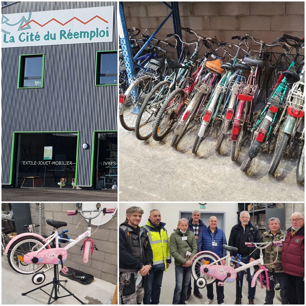 Denis Rambaud (@denismulhouse) on Twitter photo Trouver un vélo pas cher: Recyclerie <a href="/MulhouseAgglo/">Mulhouse Alsace Agglomération - m2A</a>.L'Atelier Cité Réemploi récupére,rénove car rien ne se perd!
Fier d'en être !
<a href="/PierreSerne/">Pierre Serne 🌻 🌊</a> <a href="/oschneider_fub/">Olivier SCHNEIDER</a> <a href="/CADR67/">CADR67</a> <a href="/bruno_fuchs/">Bruno Fuchs</a> <a href="/ODELMOTTE_68/">Delmotte Olivier</a> <a href="/loic_minery/">Loïc Minery</a> <a href="/PSchillinger68/">Patricia Schillinger</a> <a href="/DeborahAsseraf/">Deborah Asseraf</a> <a href="/MichelFEHR_COM/">Michel FEHR</a> @Villescyclables <a href="/FUB_fr/">FUB</a> Trouver un vélo pas cher: Recyclerie <a href="/MulhouseAgglo/">Mulhouse Alsace Agglomération - m2A</a>.L'Atelier Cité Réemploi récupére,rénove car rien ne se perd!
Fier d'en être !
<a href="/PierreSerne/">Pierre Serne 🌻 🌊</a> <a href="/oschneider_fub/">Olivier SCHNEIDER</a> <a href="/CADR67/">CADR67</a> <a href="/bruno_fuchs/">Bruno Fuchs</a> <a href="/ODELMOTTE_68/">Delmotte Olivier</a> <a href="/loic_minery/">Loïc Minery</a> <a href="/PSchillinger68/">Patricia Schillinger</a> <a href="/DeborahAsseraf/">Deborah Asseraf</a> <a href="/MichelFEHR_COM/">Michel FEHR</a> @Villescyclables <a href="/FUB_fr/">FUB</a>