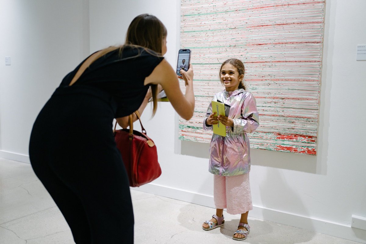 Are your kids fascinated by color? Come experience Lorien Beltrán’s #ConstructedColor, on view until May 1! 

🎟️ Admissions: $12 per adult | Free for children 12 &amp; under 

📷: Karli Evans

#MOADmdc #LorielBeltran