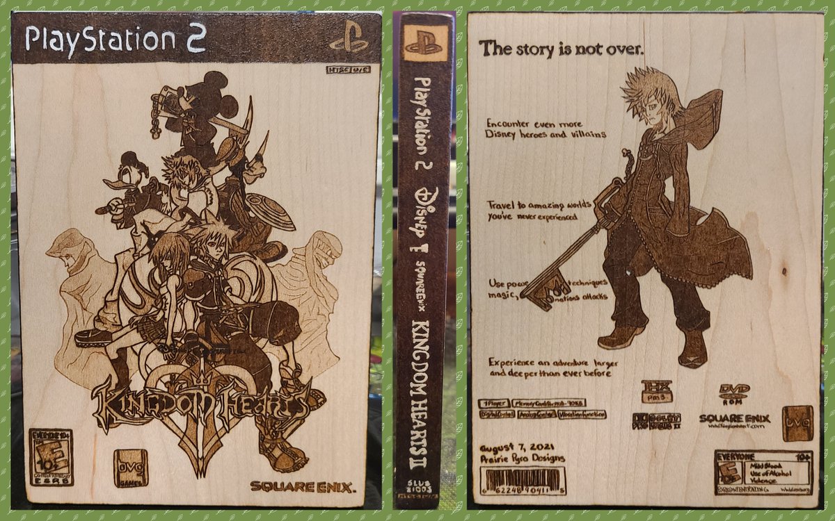 PrairiePyro's tweet photo. #woodburning #kingdomhearts #ps2 #gamecare #sora #disney #sonyplaystion2 #sony #playstation

Info: https://t.co/nk3OWfvZG9

#PrairiePyroDesigns #Stepher17 #pyrography #PyrographyArt #razertip https://t.co/poRlex6EP8