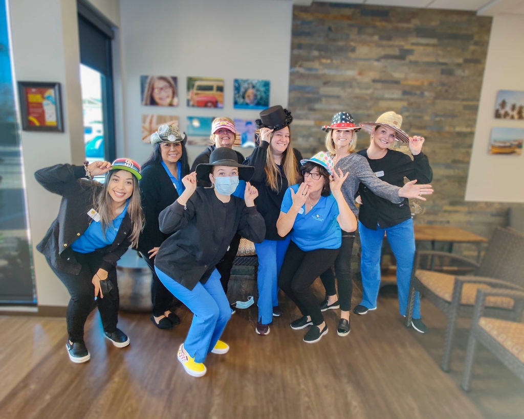 hvortho's tweet photo. Happy National Hat Day! 👒

If you have a January appointment coming up, make sure to wear a hat 🎩 to get entered in a raffle for a $25 gift card to @Tony.Pepperoni.Pizzeria! 🍕

#NationalHatDay #hatday #hats #raffle #funorthodontist #wearahat #dressup #contest #funhats #hvortho https://t.co/wDsVHl22OY