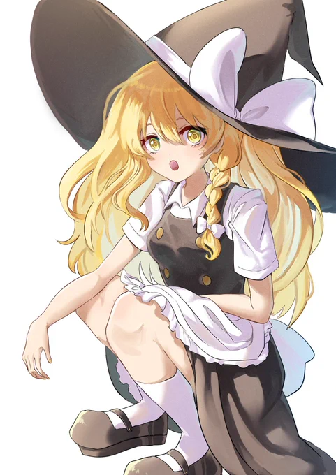 魔理沙描いた 