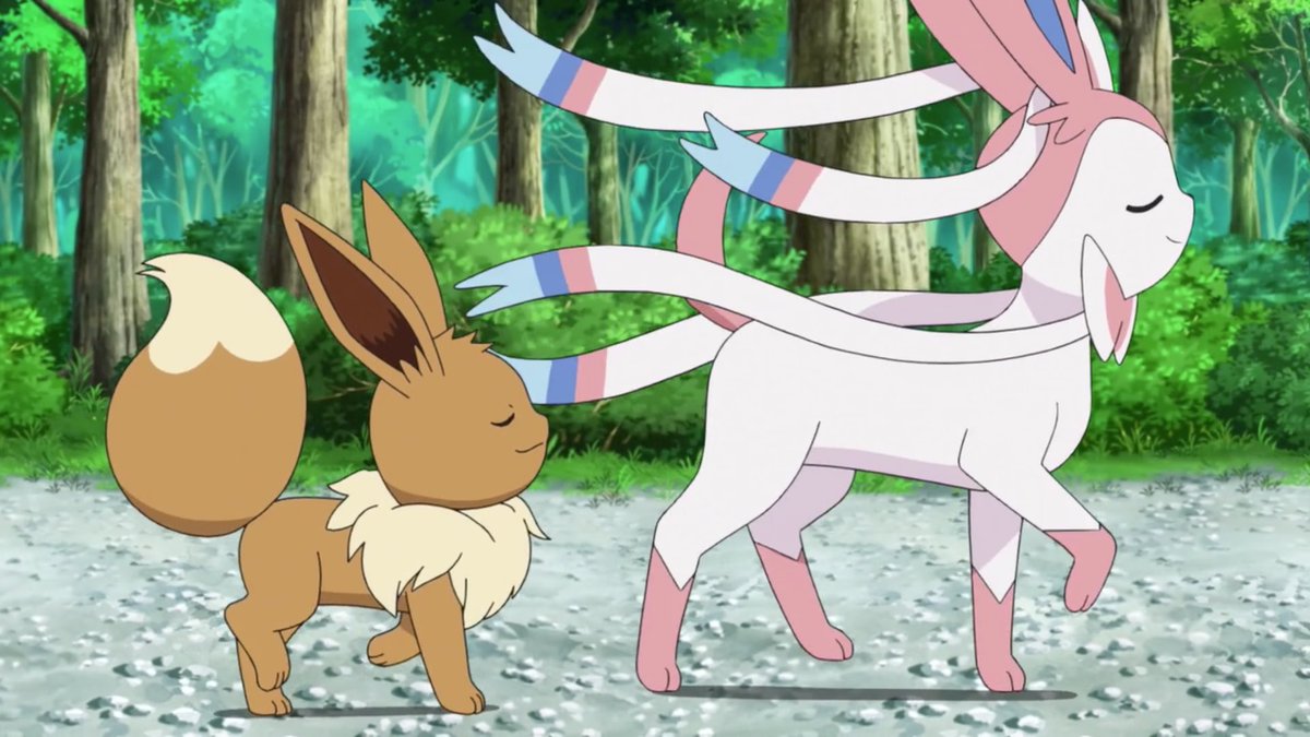 RT @PkmnShitpost: Eevee wanted to imitate Sylveon https://t.co/YY1zXdKg78