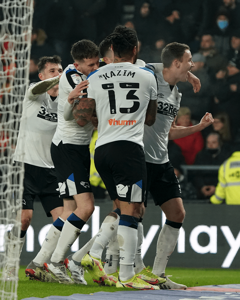 𝘞𝘦'𝘳𝘦 𝘋𝘦𝘳𝘣𝘺 𝘊𝘰𝘶𝘯𝘵𝘺, 𝘸𝘦'𝘭𝘭 𝘧𝘪𝘨𝘩𝘵 '𝘵𝘪𝘭 𝘵𝘩𝘦 𝘦𝘯𝘥 🎶

Enjoy your Saturday night, Rams! 🐏

#DCFC #dcfcfans